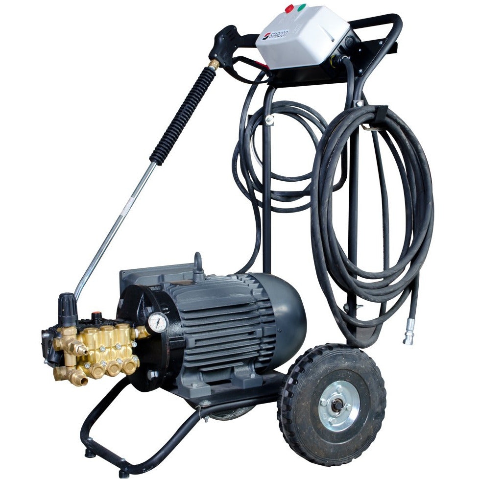Hidrolavadora , Capacidad 5 HP, Equipada , Bifasica , Voltaje 220V , MOD. HS5M , STARCCO. - HNL INDUSTRIAL TOOLS