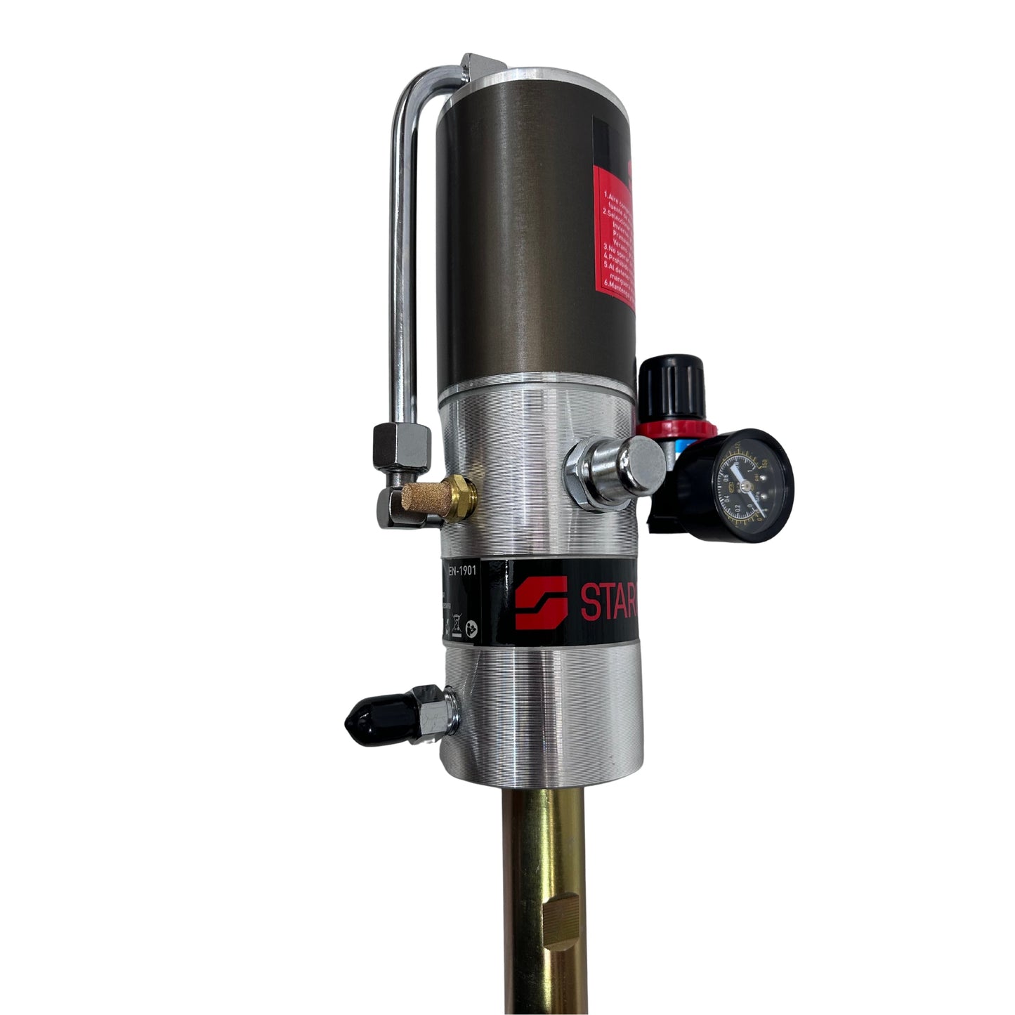 Engrasadora neumática para cubeta de 19 Kgs marca STARCCO