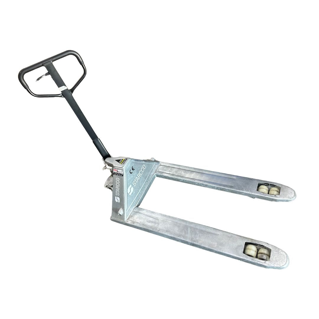 Traspaleta Hidraulica Galvanizada 2.5T – Ruedas de Nylon Tándem